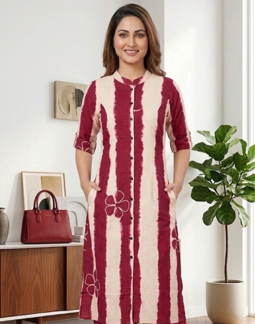 White & Rani Kurta Pant Set